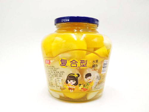 1250g水果罐头